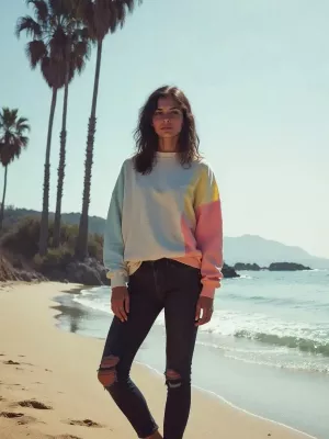 Seashell Harmony Jeans